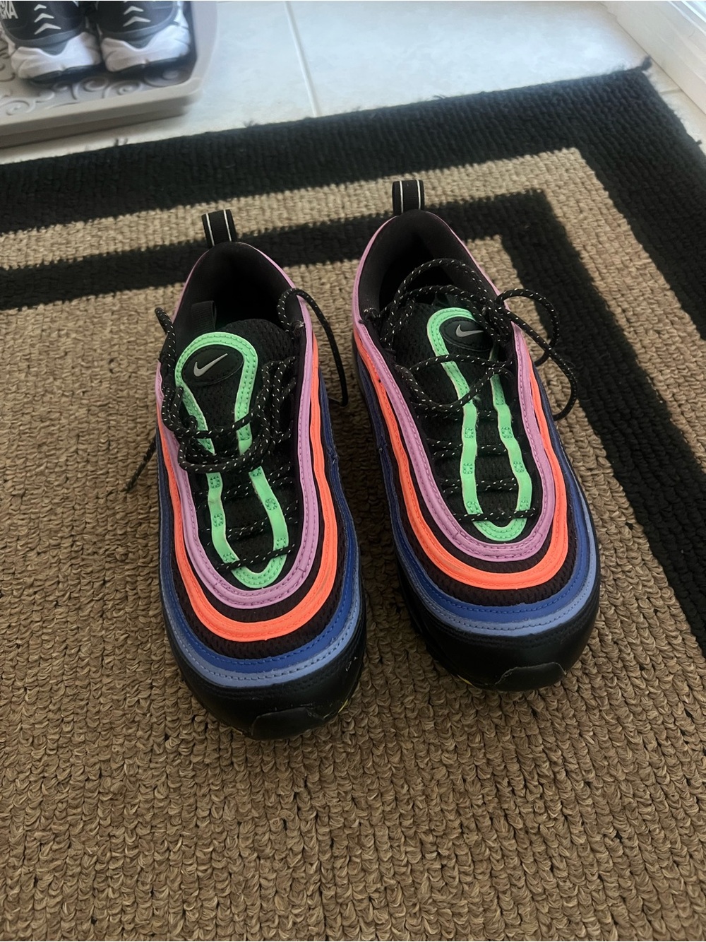 Woman's Size 7- Nike Air Max 97 Multi-Color